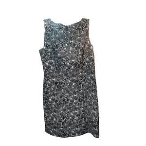 Black & White AB Studio Sleeveless Dress Size 14